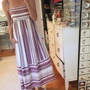 Maggy London Embroidered Midi Dress, size 6